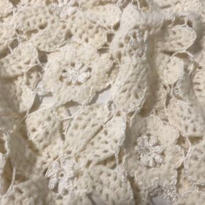 Ann Taylor beautiful Lacey off-white Pancho.